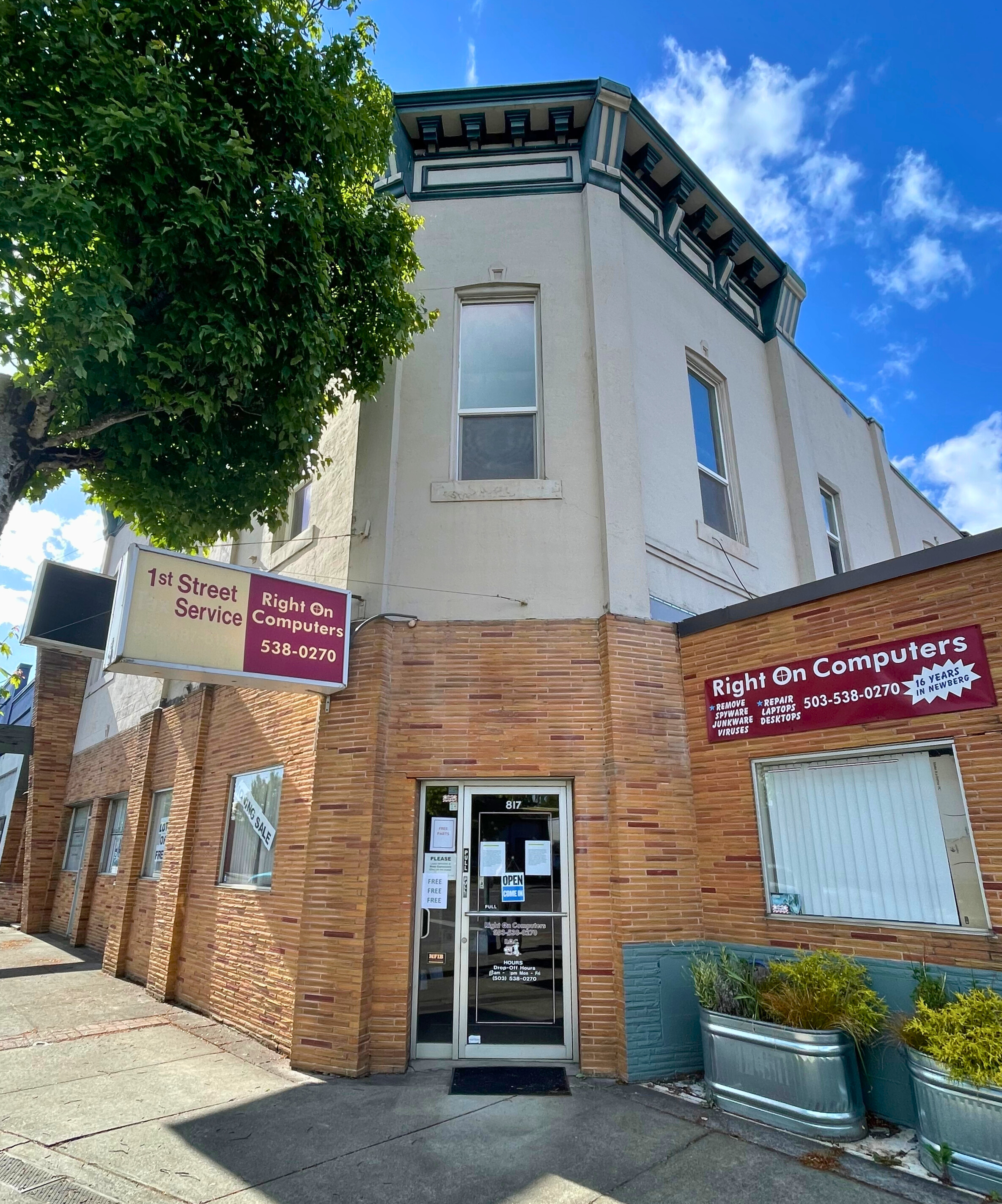 Historic Bank of Newberg Building Sold, Major Renovations Planned