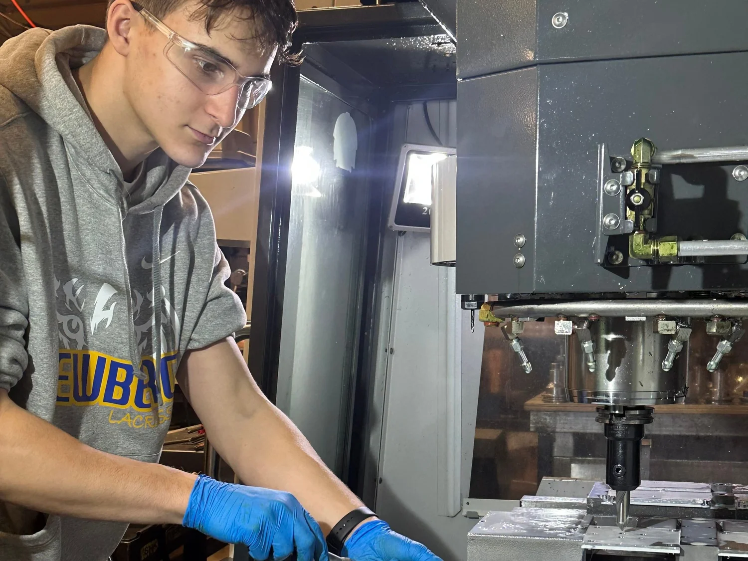 Tiger Manufacturing Offers NHS Students Career Skills, College Credits