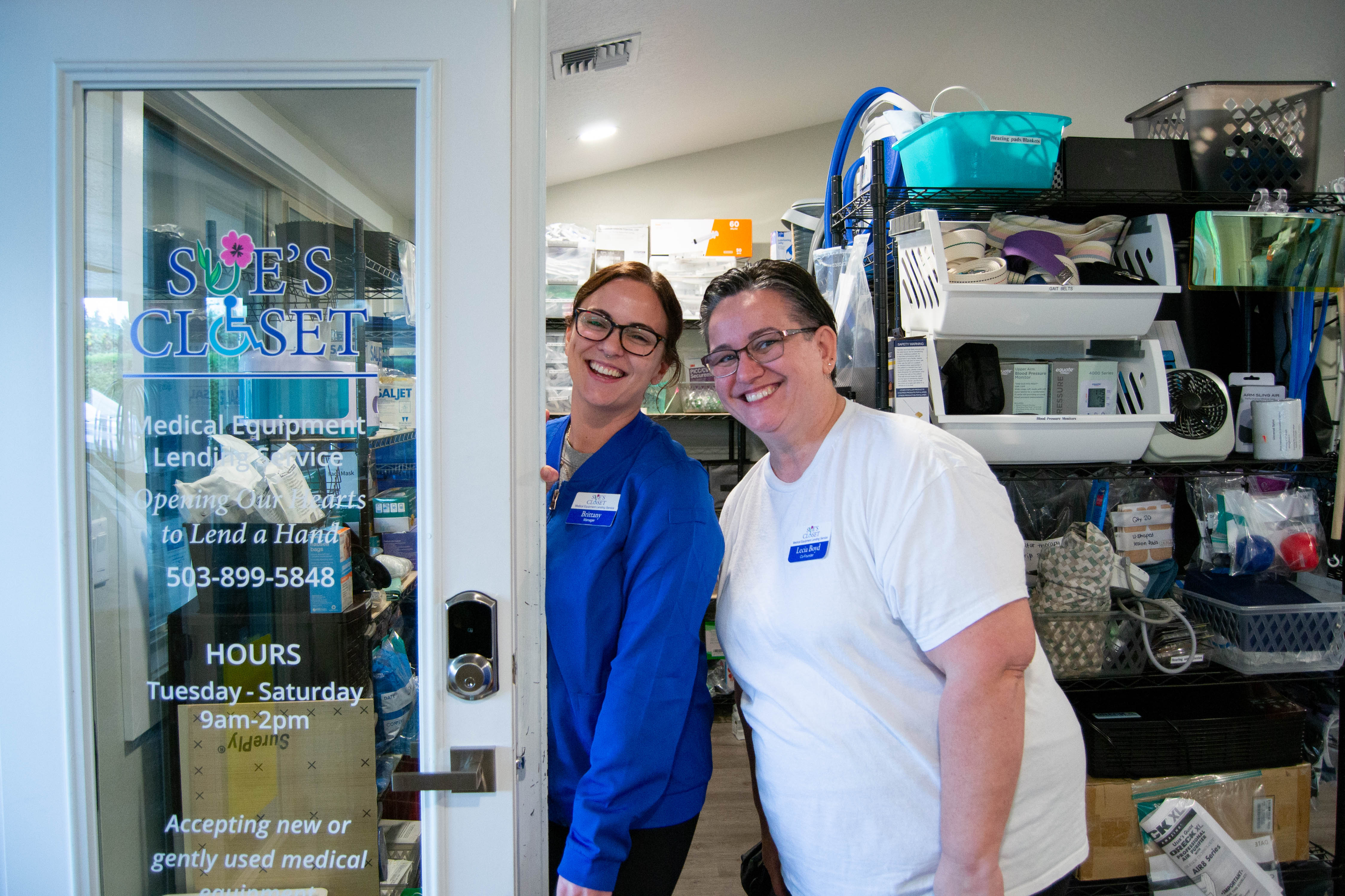 Sue’s Closet Lends Medical Equipment for Free