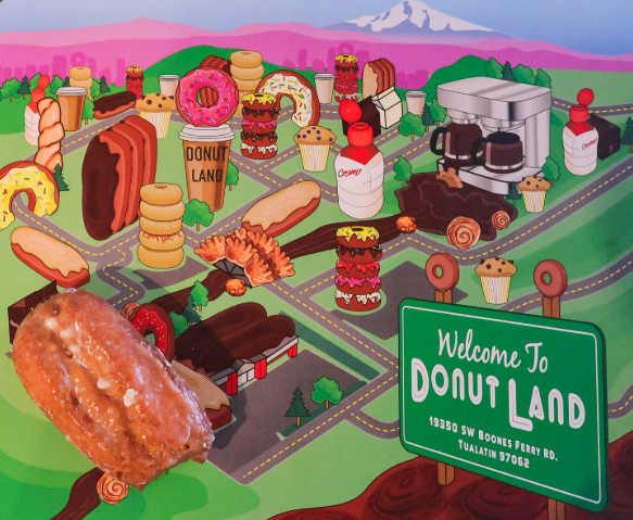 Donut Land Logo