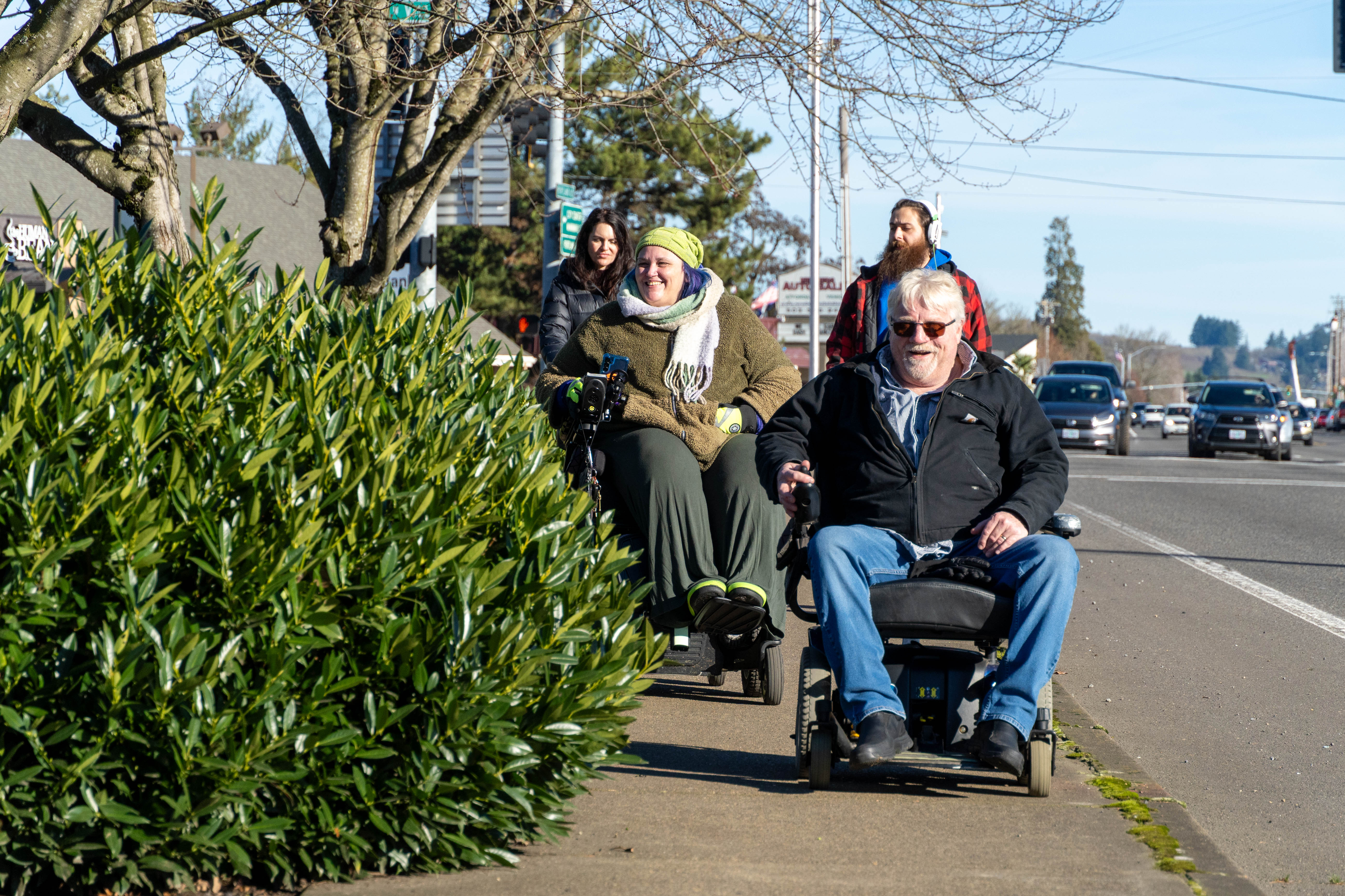 Experiencing Newberg by Wheelchair Puts Civic Access in Focus