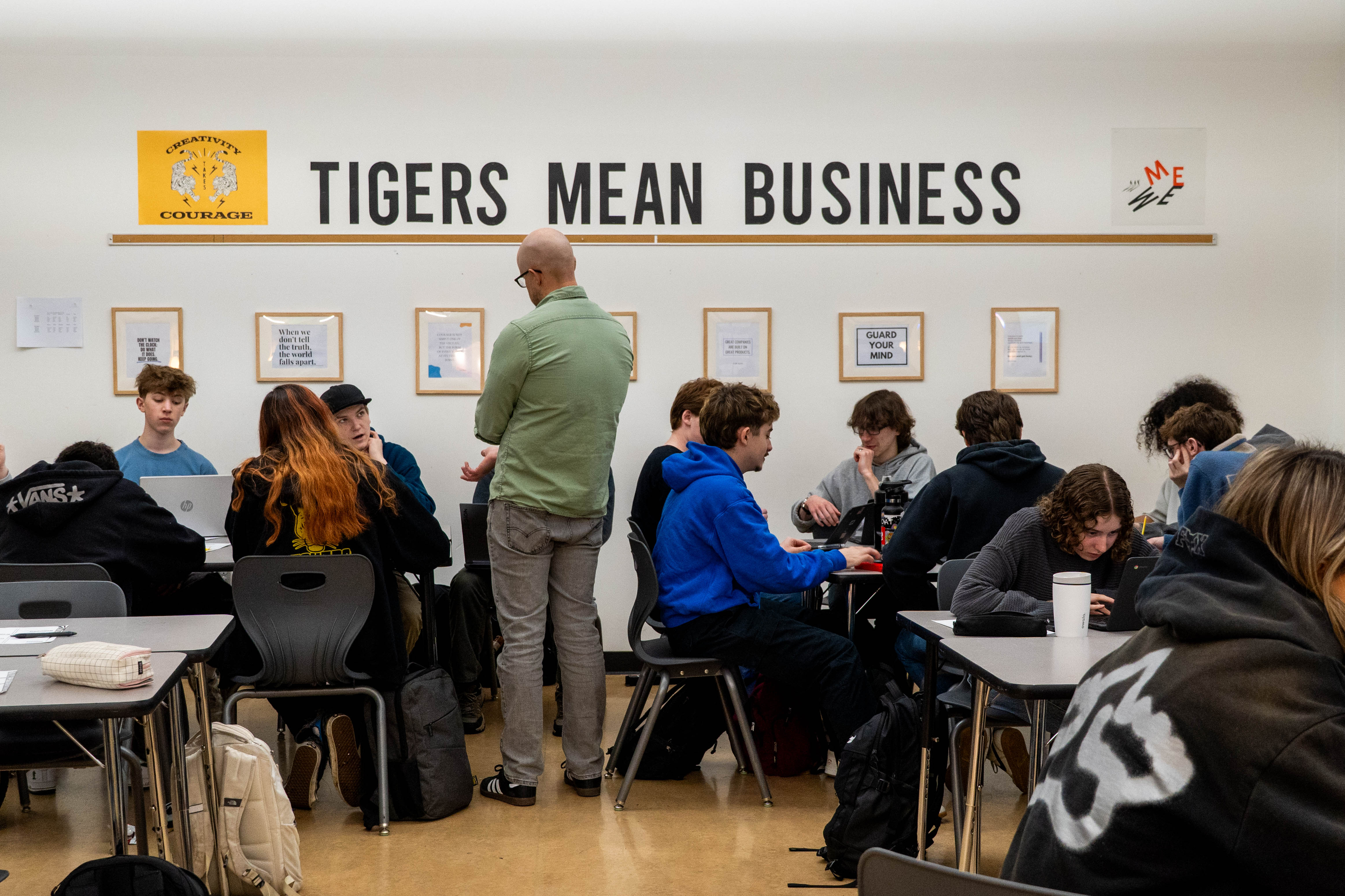 From Coffee to Cakes, NHS Entrepreneurship Students Learn Business by Doing